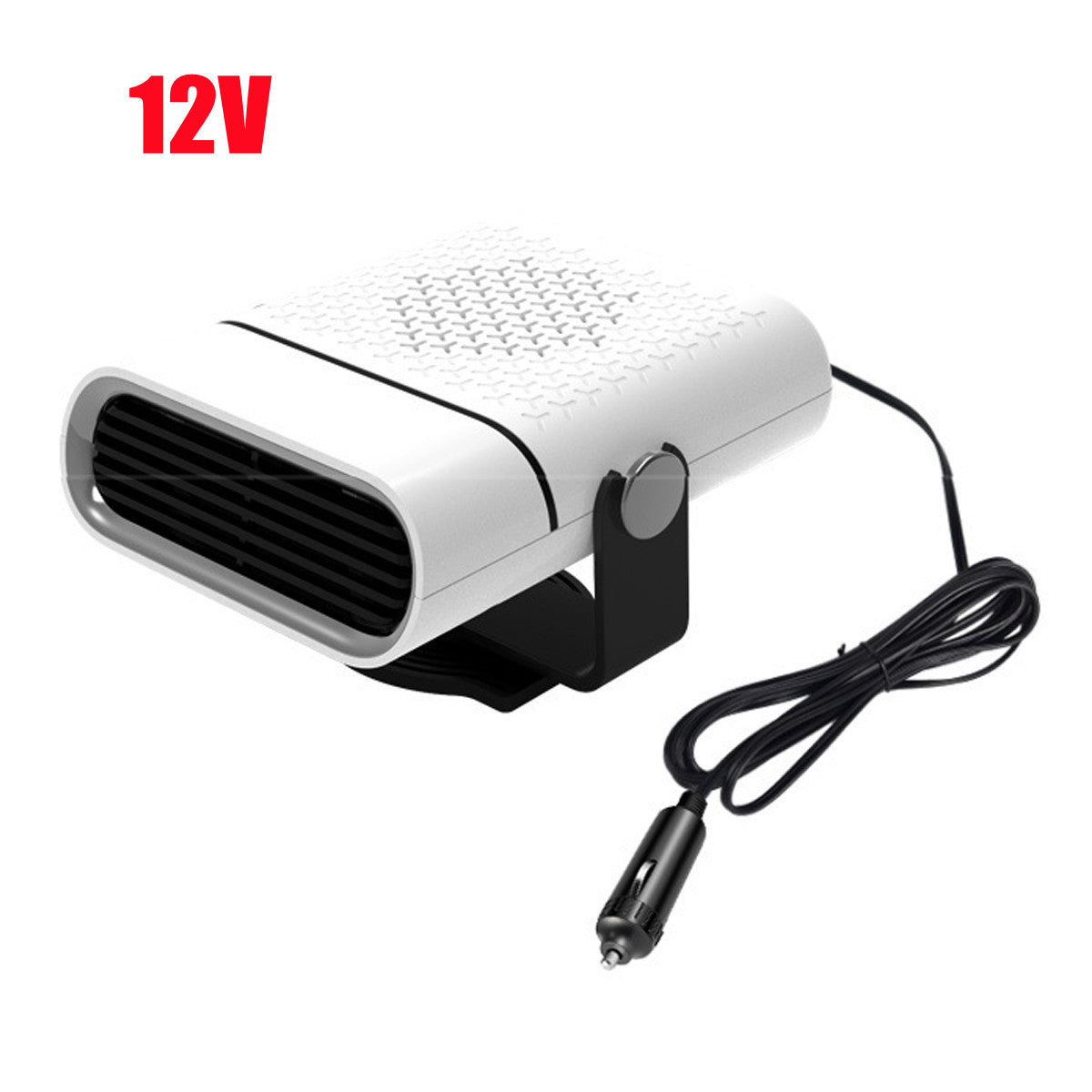 3-in-1 Car Heater & Defogger – Portable Plug-In Defroster & Fan with Cigarette Lighter Adapter - AutoBits