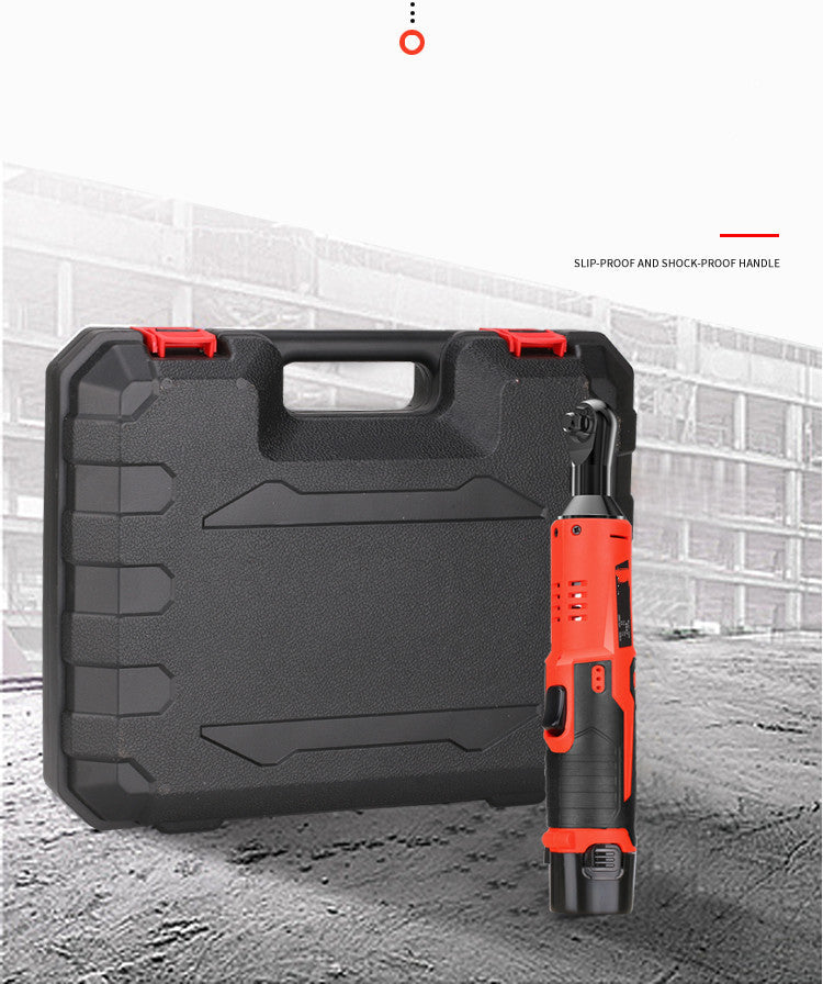 ⚡ Rechargeable Electric Ratchet Wrench – 12V Lithium Battery, High Torque, Portable Power Tool 🔧🔋
