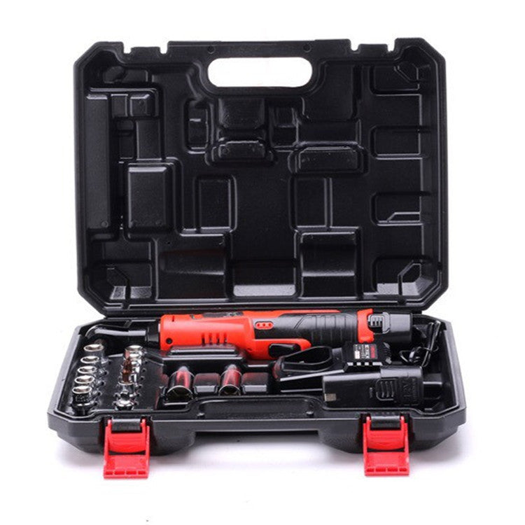 ⚡ Rechargeable Electric Ratchet Wrench – 12V Lithium Battery, High Torque, Portable Power Tool 🔧🔋