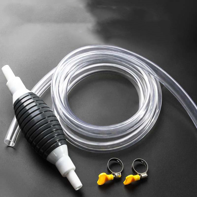 Manual Fuel Transfer Pump: Oil, Gasoline, and Tank Suction Pipe - AutoBits
