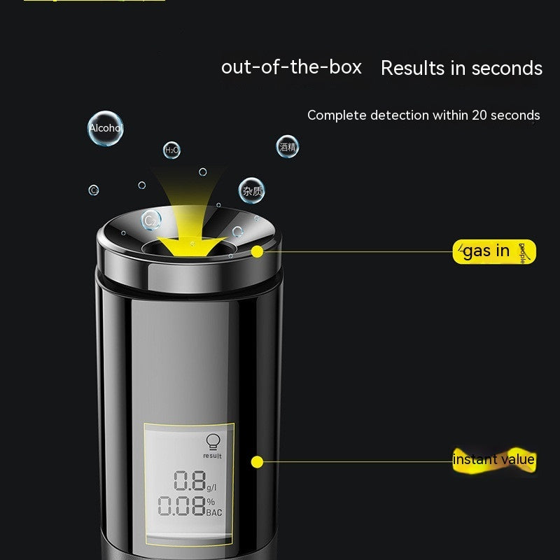 BASEUS Smooth Alcometer Precision Rechargeable – Accurate & Convenient Breathalyzer - AutoBits