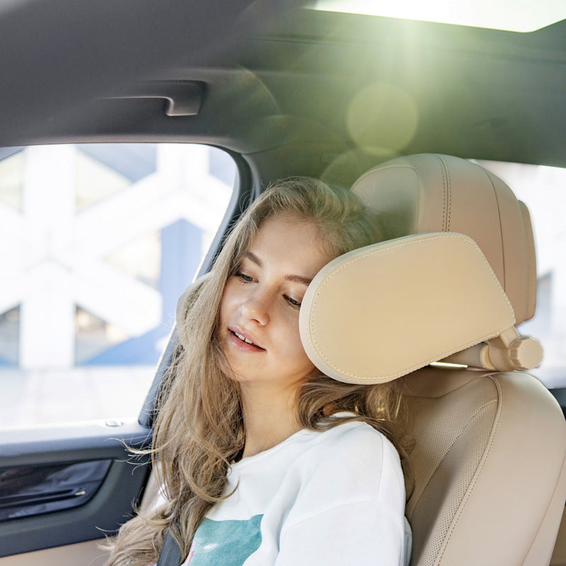 Car Seat Headrest Pillow – Neck & Travel Support for Kids & Adults - AutoBits