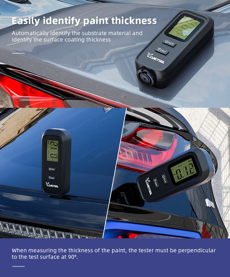 Automotive Paint Coating Thickness Gauge - AutoBits