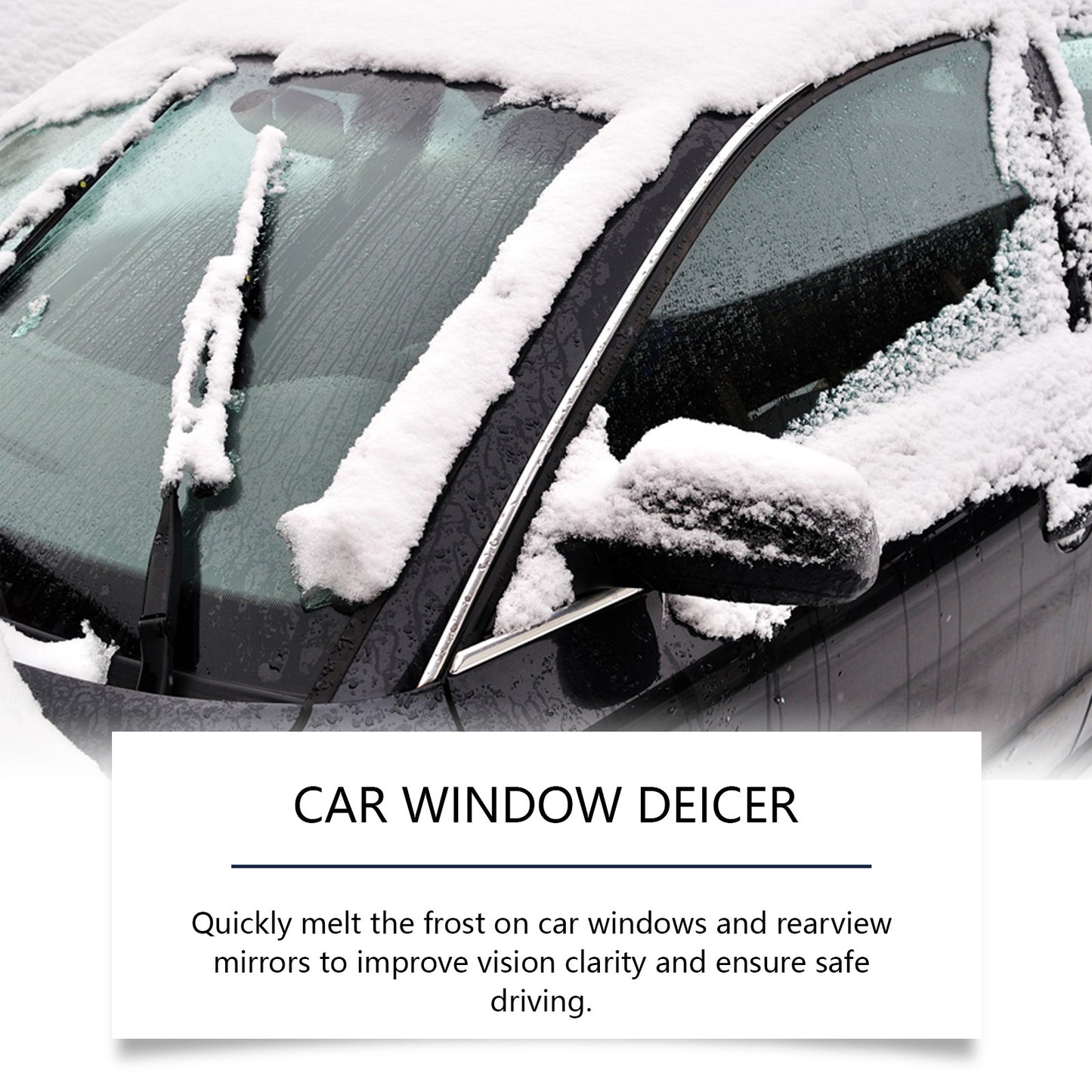Car Windshield Deicer & Antifreeze – Quick Ice Removal for Winter Safety - AutoBits