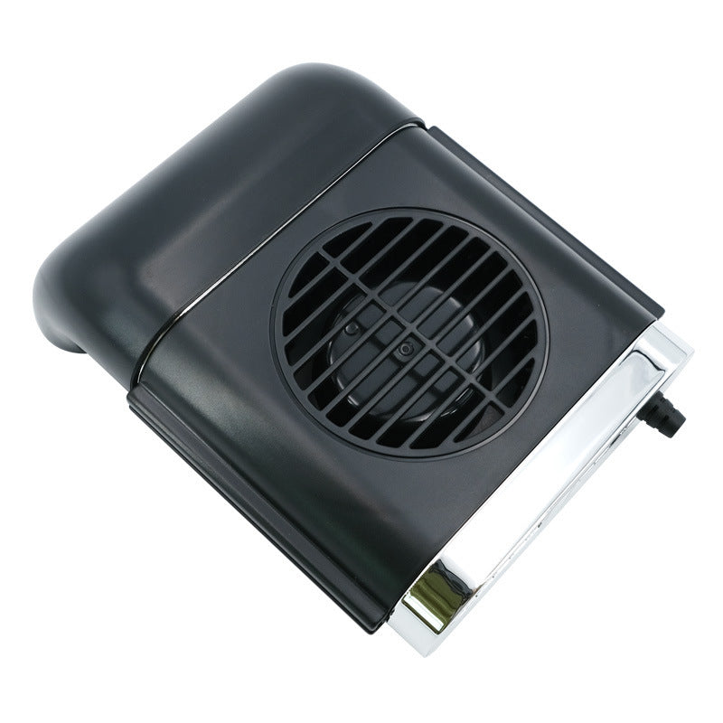 Magnetic Car Fan Silent Cooling Wireless Charging USB 3-Speed Adjustable Universal - AutoBits