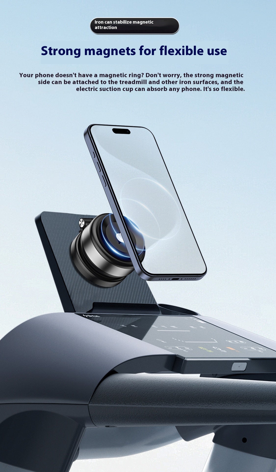 Magnetic Car Phone Holder – Strong Suction & 360° Rotation - AutoBits