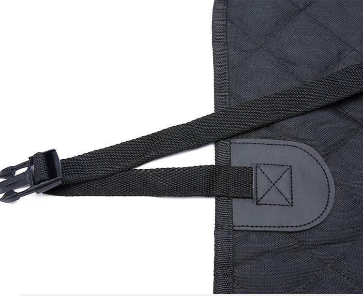 Dog Car Seat Cover: Mesh Hammock with Zipper and Pocket - AutoBits