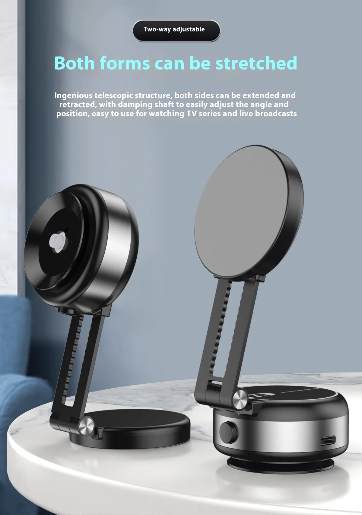 Magnetic Car Phone Holder – Strong Suction & 360° Rotation - AutoBits