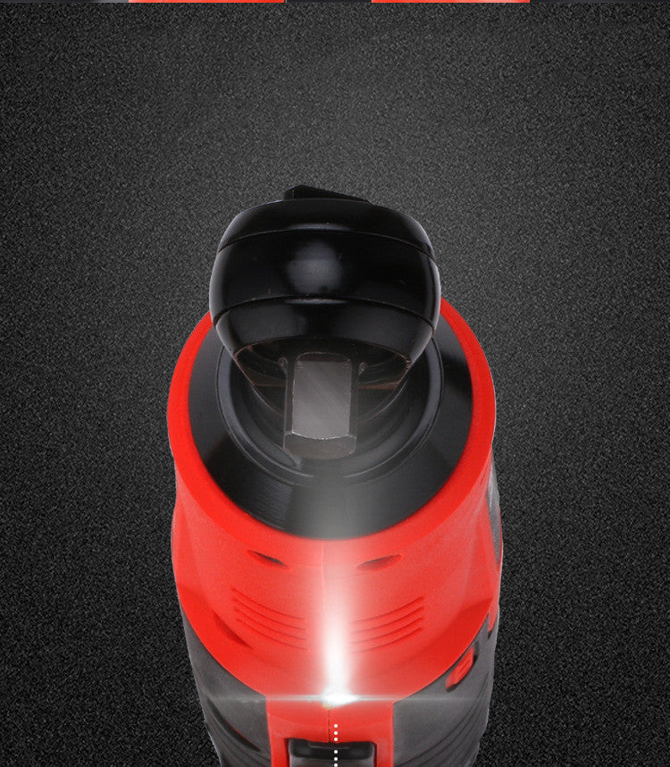 "Portable electric ratchet wrench with lithium battery, up to 45Nm torque"