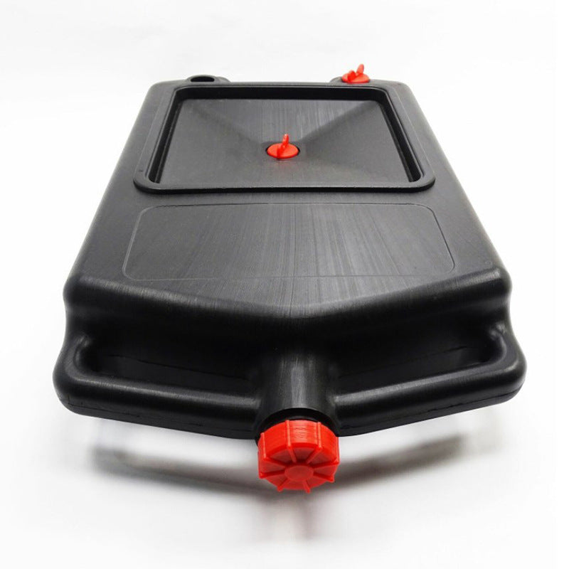 Durable Plastic PE Oil Drain Pan for Car Repair & Maintenance - AutoBits