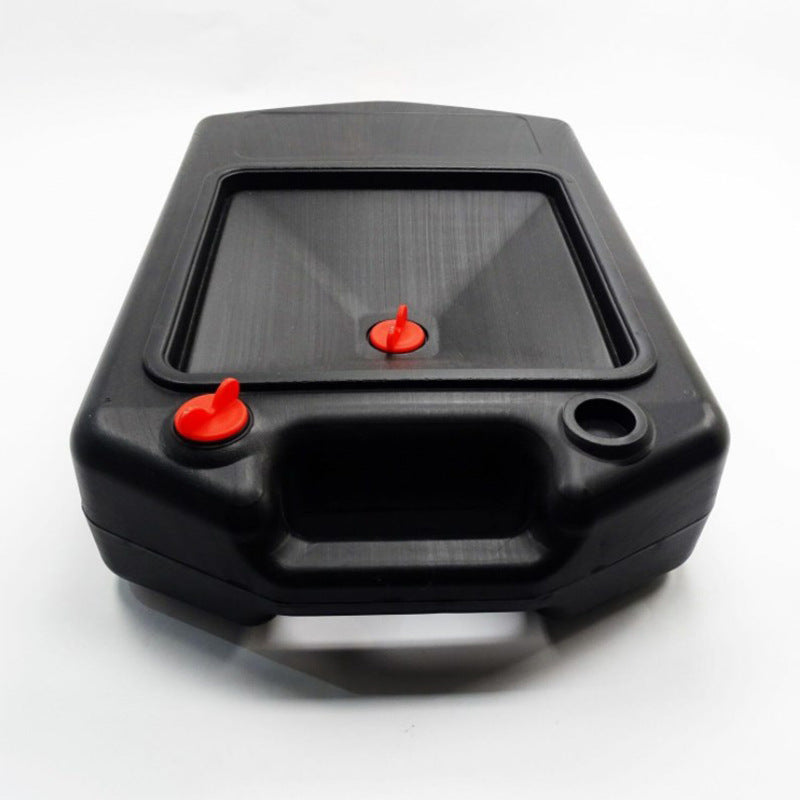 Durable Plastic PE Oil Drain Pan for Car Repair & Maintenance - AutoBits