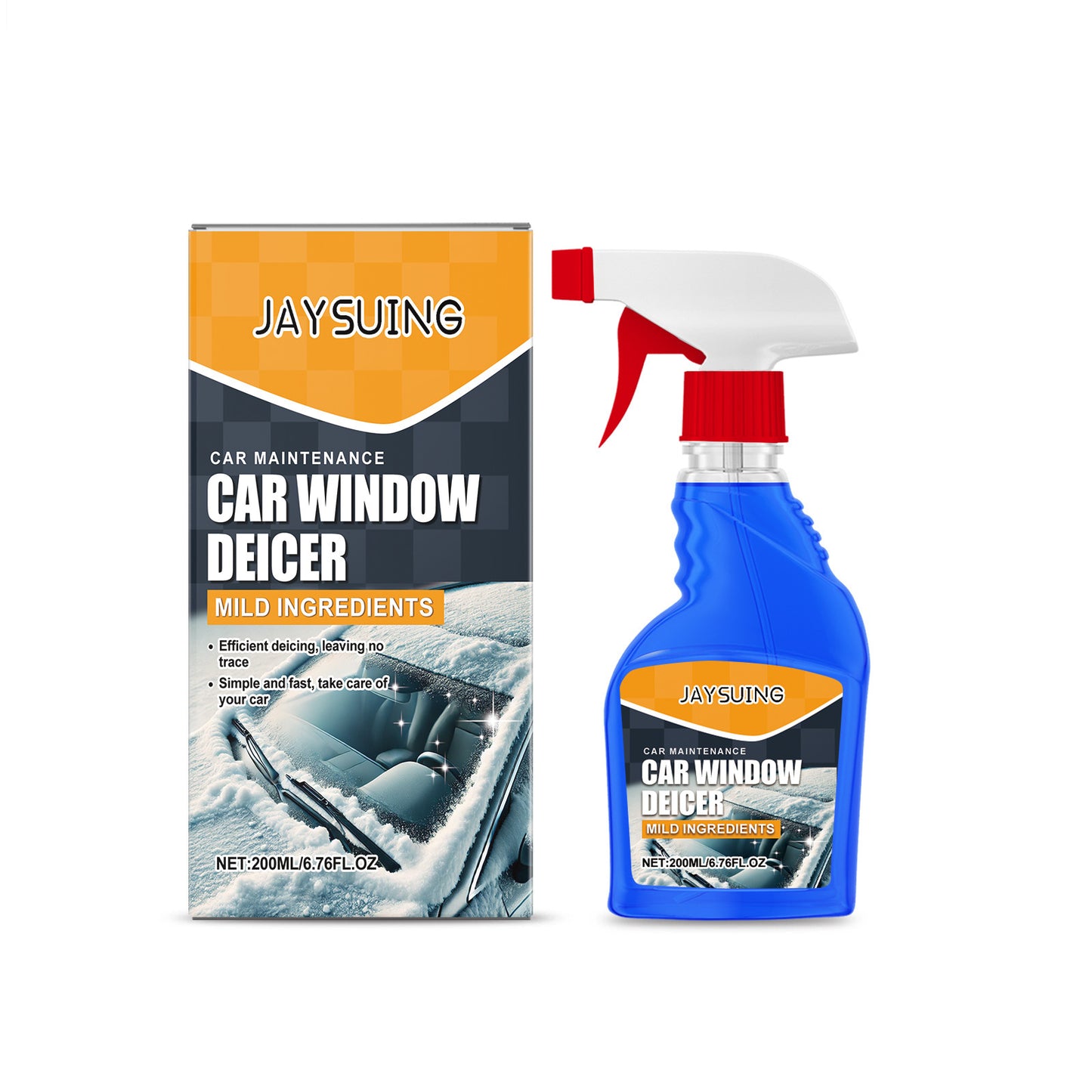 Car Windshield Deicer & Antifreeze – Quick Ice Removal for Winter Safety - AutoBits