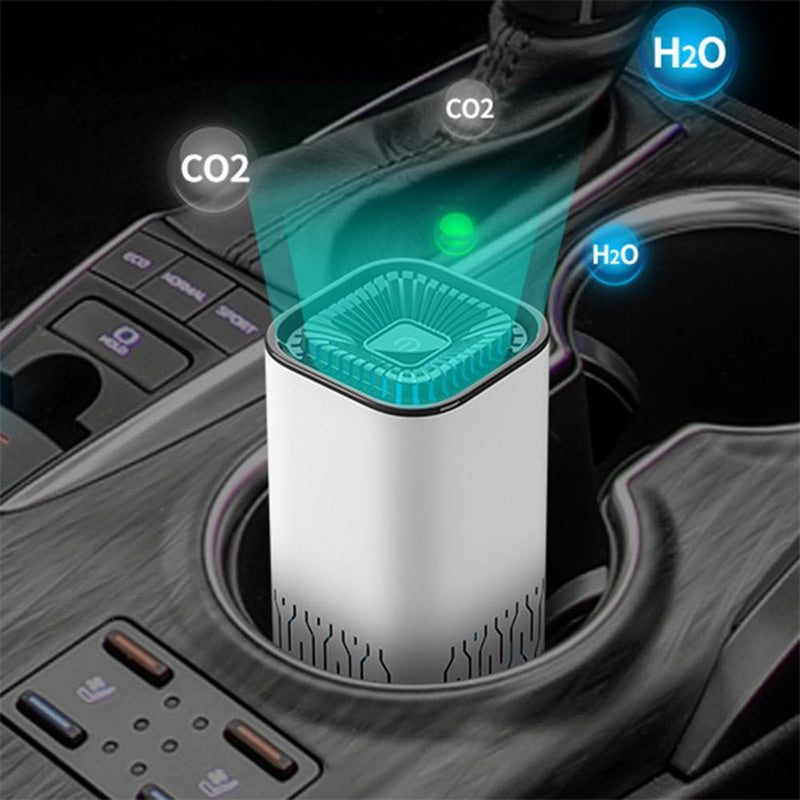 Portable Negative Ion Air Purifier – Removes Dust, Smoke & Odors for Home & Car - AutoBits