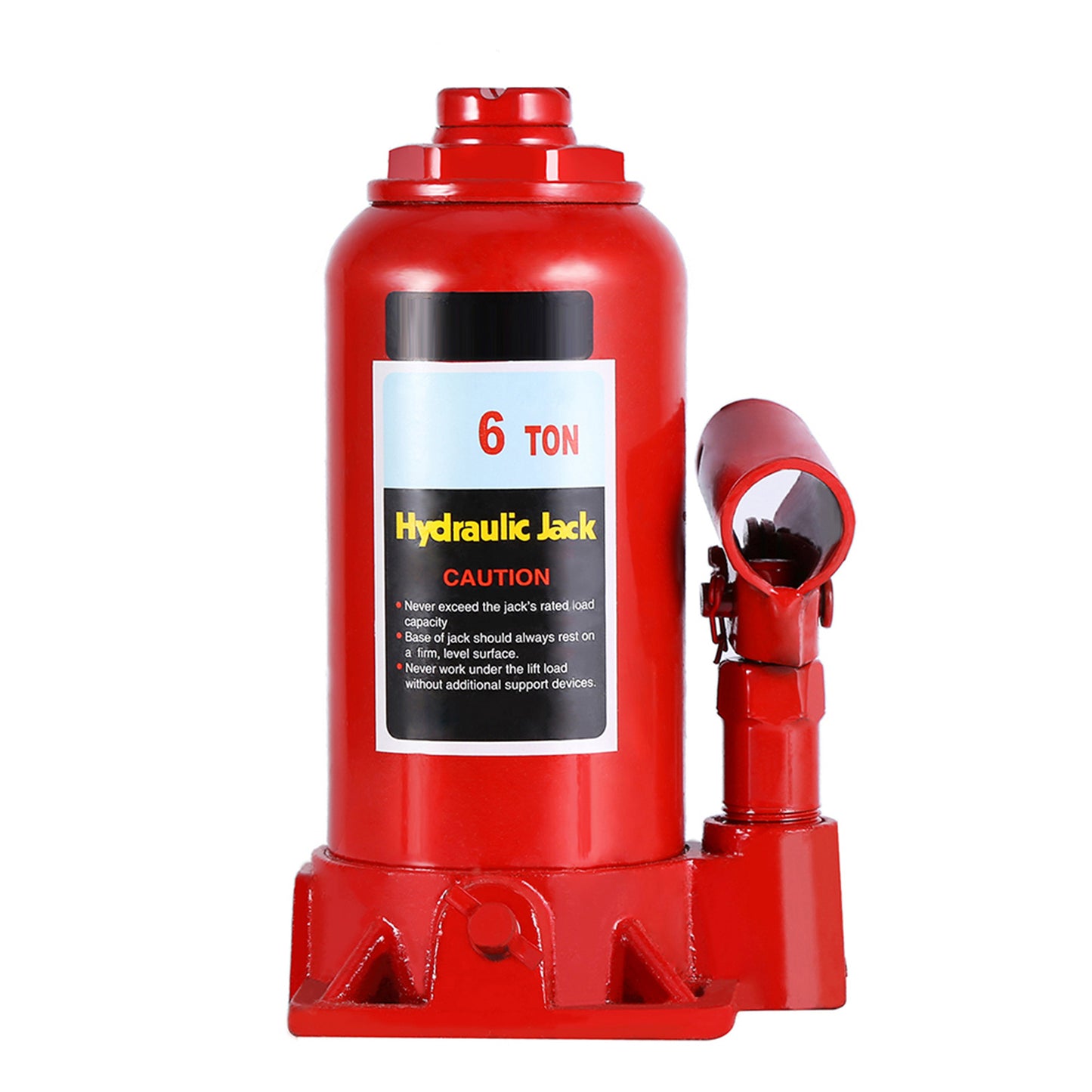 6T Heavy-Duty Hydraulic Bottle Jack – Powerful Car, Van & Caravan Lifting Tool - AutoBits