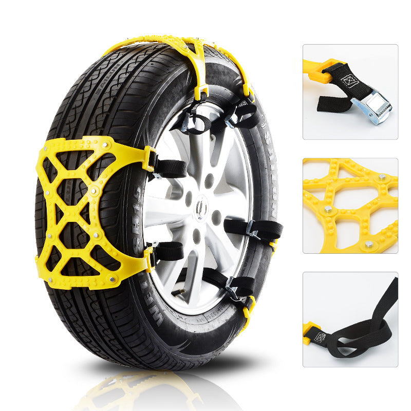 Beef Tendon Snow Chains – Durable Winter Traction for Tires - AutoBits