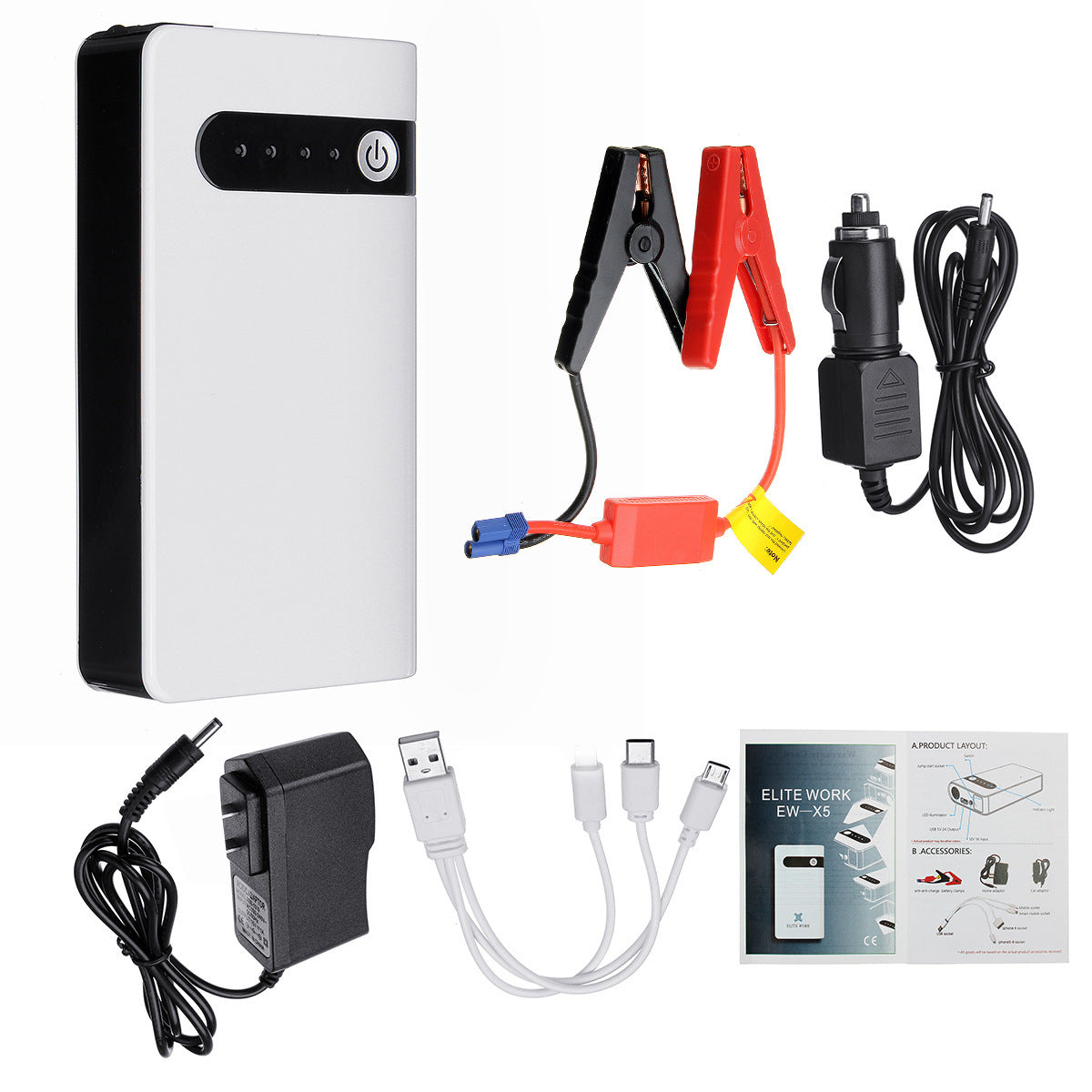 USB Jumper Box & Power Bank – Portable Battery Charger - AutoBits