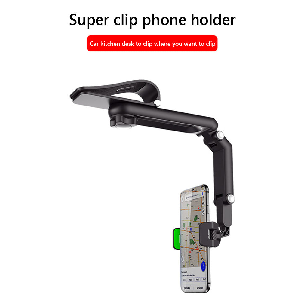 Multifunctional Car Mount – Sun Visor & Rear Seat Holder for Ultimate Convenience - AutoBits