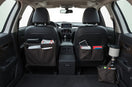 Car interior with modular organizers keeping the console and trunk neatly stored