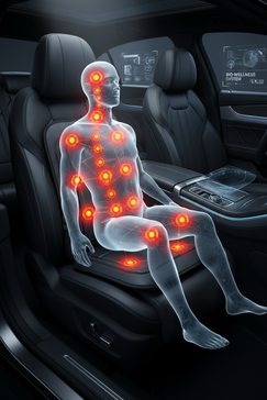 The Science of Driving Comfort: How 10-Motor Massage Cushions Combat Long-Distance Fatigue