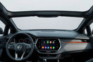 Modern dashboard featuring a customizable digital screen with adjustable interface elements