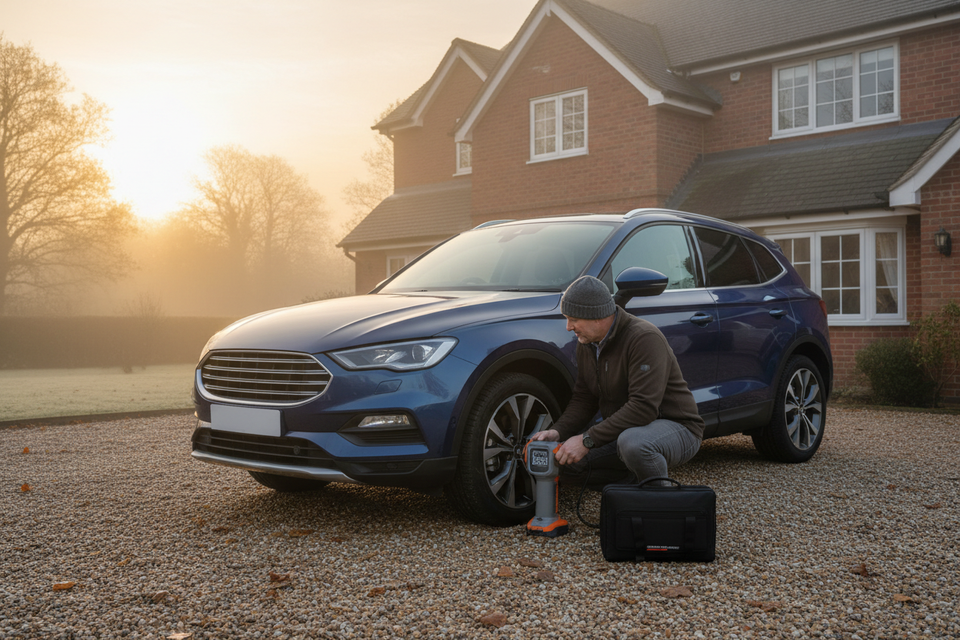 How to Prepare for a Flat Car Battery and Low Tyre Pressure This Winter