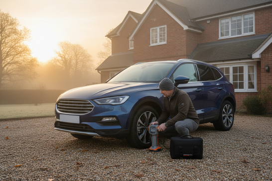 How to Prepare for a Flat Car Battery and Low Tyre Pressure This Winter