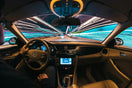 time lapse photography of man riding car