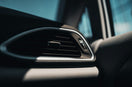 black and silver car door handle