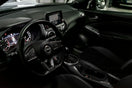 Interior of a modern car with dashboard and dashboard