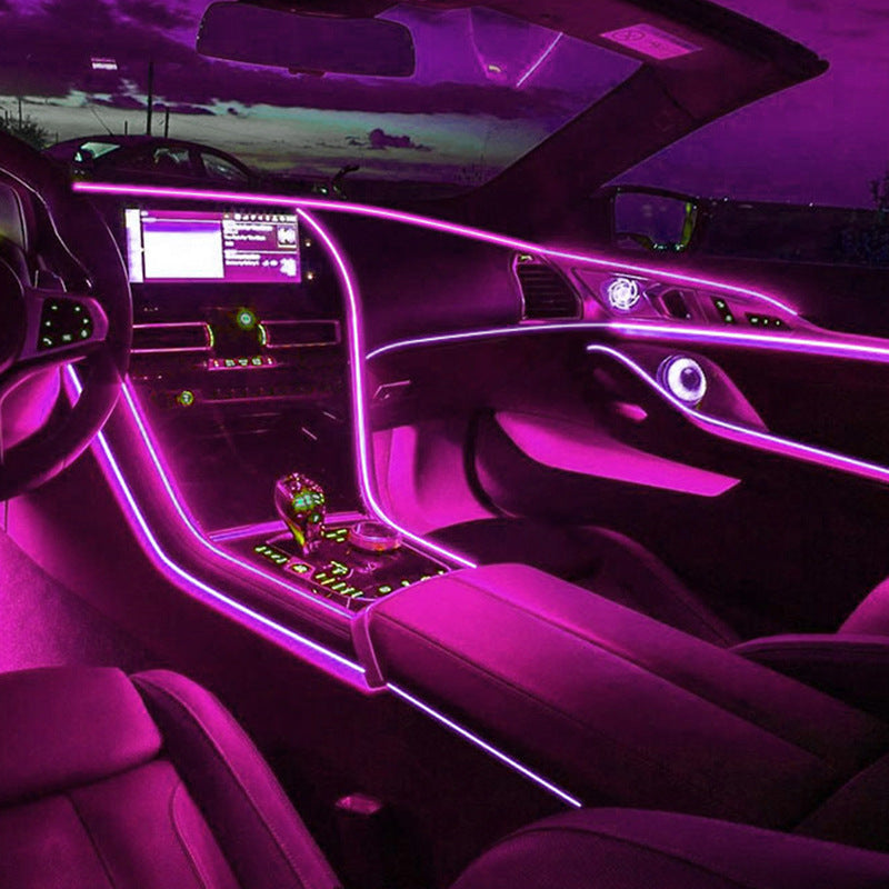 AutoBitStore™ LED Car Interior Strip – 10 Vibrant Colors, USB/12V Plug & Play!