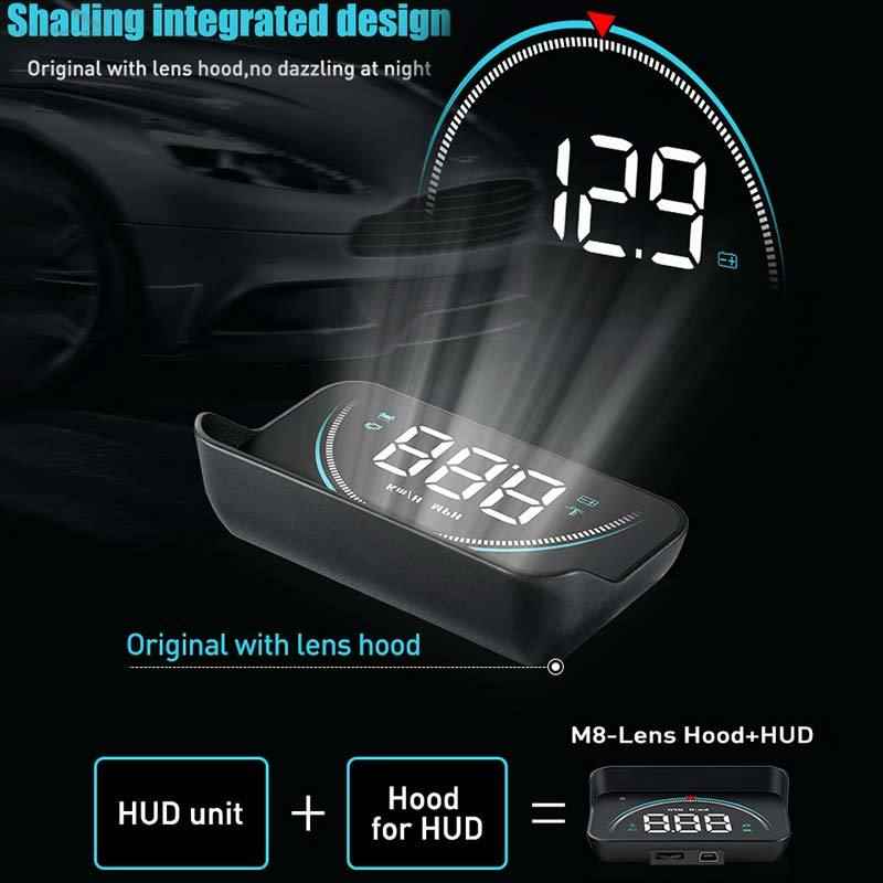 OBD2 HUD Display – Best GPS Speedometer & Real-Time Car Data for All Vehicles | Plug & Play