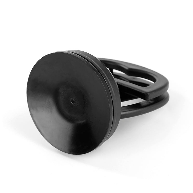 Black, dent repair suction cup.