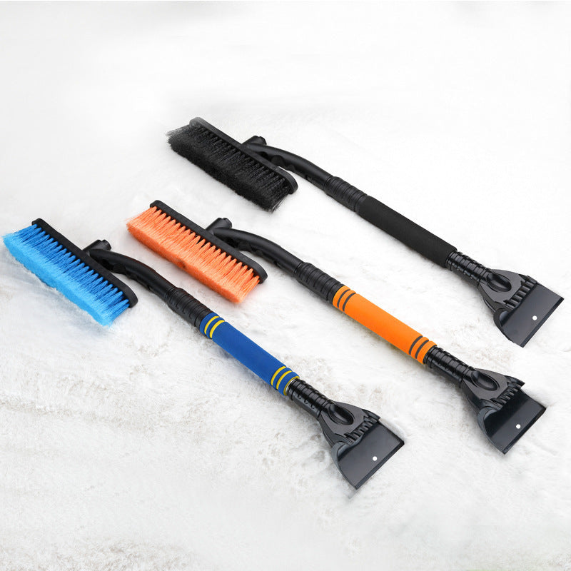 Car Cleaning Brush & Ice Scraper – Detachable Snow Shovel & Extendable Windshield Brush