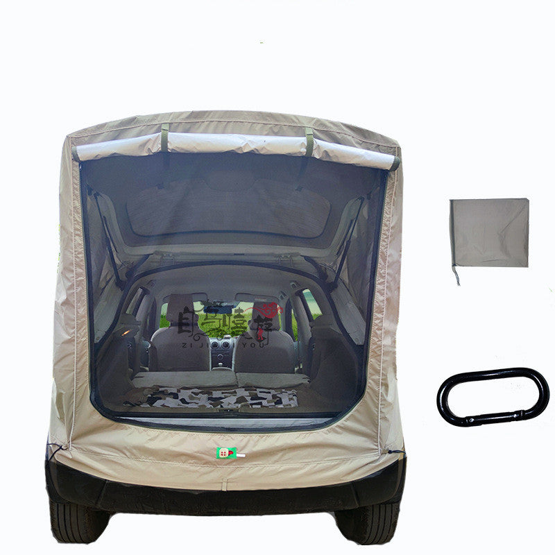 Car Trunk Extension Tent – Rear Car Cargo Cover & Outdoor Tailgate Shelter