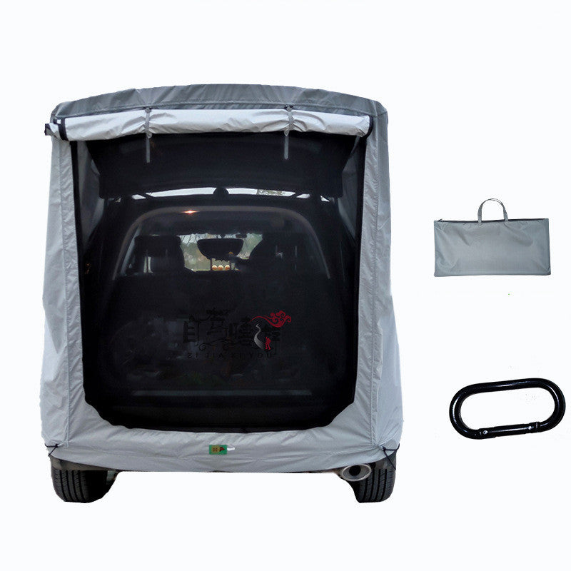 Car Trunk Extension Tent – Rear Car Cargo Cover & Outdoor Tailgate Shelter