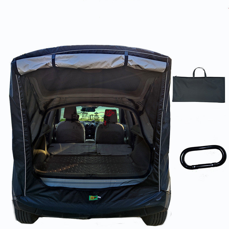 Car Trunk Extension Tent – Rear Car Cargo Cover & Outdoor Tailgate Shelter