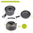 Portable Outdoor Camping Cooker Kettle – Lightweight Travel Pot