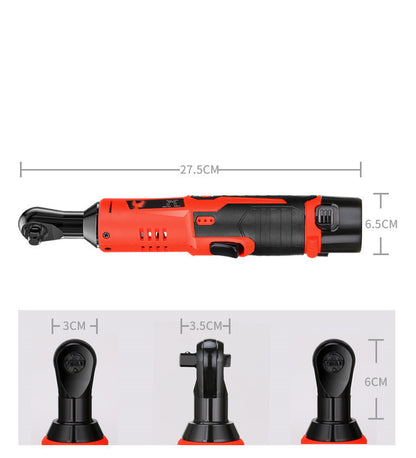 ⚡ Rechargeable Electric Ratchet Wrench – 12V Lithium Battery, High Torque, Portable Power Tool 🔧🔋