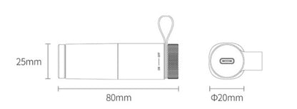 BASEUS Smooth Alcometer Precision Şarj Edilebilir – Doğru ve Kullanışlı Alkolmetre