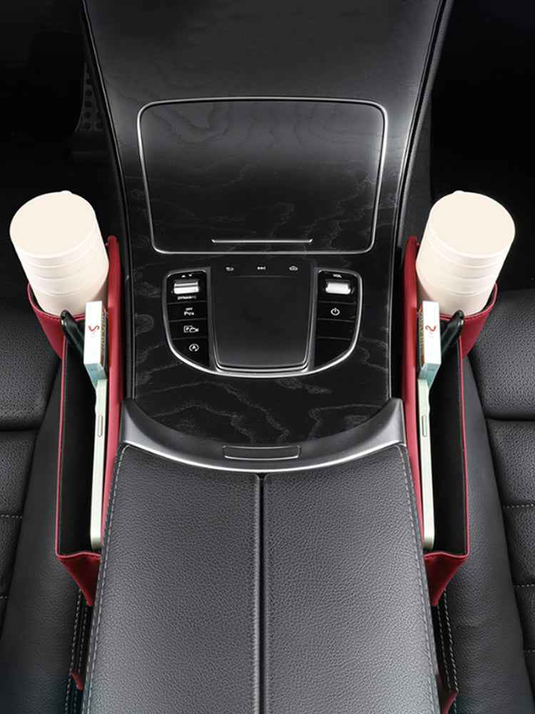 Car Seat Gap Filler & Organizer – Stops Keys, Phones & Sunglasses Falling | Driver & Passenger Side