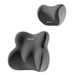 AutoBits™ Car Memory Foam Headrest & Lumbar Support Pillow | Ergonomic Neck & Back Cushion for All Vehicles
