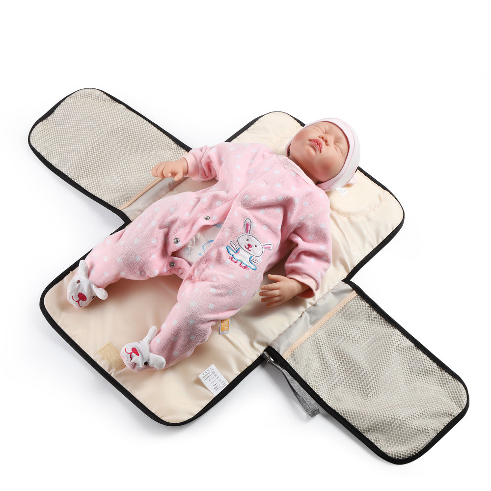 Portable Baby Changing Pad & Diaper Bag – Comfort and Convenience On the Go!