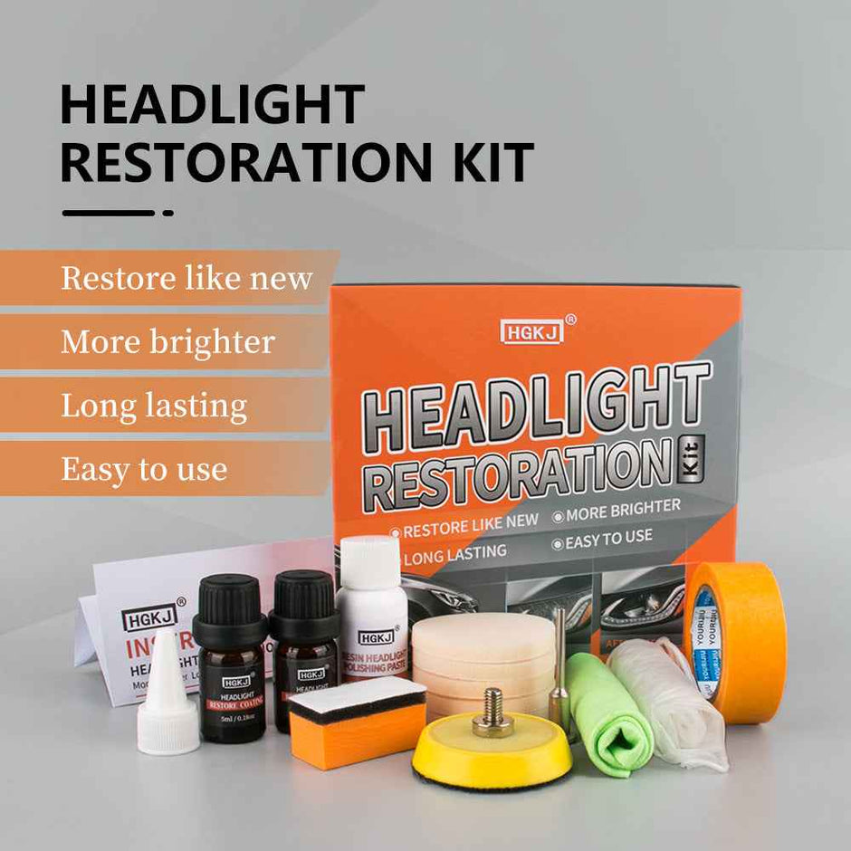 Car Headlight Repair Kit – Headlight Restoration & Polishing Tool