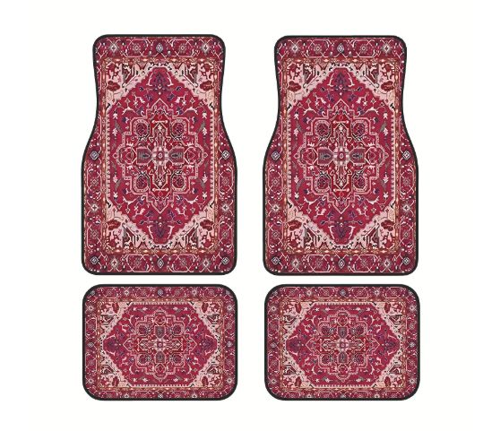 Turkish - Persian Oriental Car Floor Mats – Elegant & Easy to Clean - AutoBits