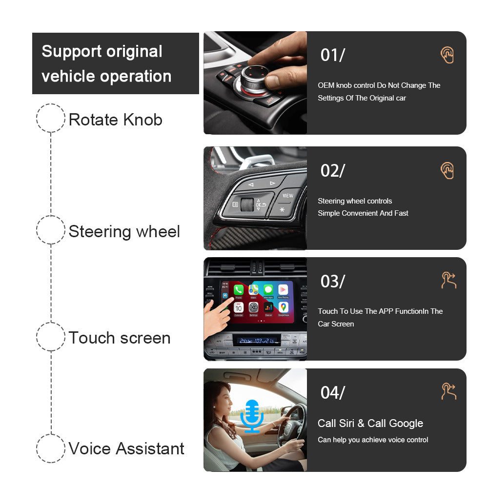 Original Car CarPlay Upgrade – Android Smart Box for Seamless Connectivity