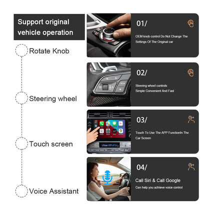 Original Car CarPlay Upgrade – Android Smart Box for Seamless Connectivity