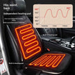 10-Motor Premium Heated Car Massage Cushion | Back Pain Relief for Cars & Trucks