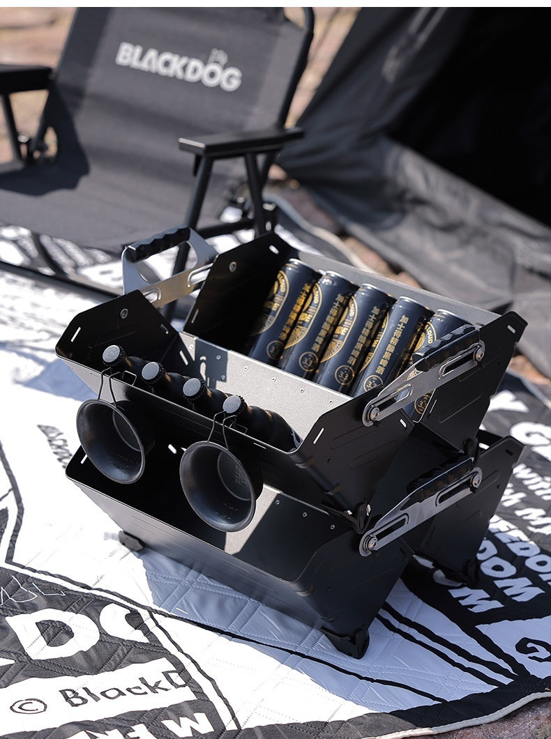 Camping Outdoor Folding Storage Box – Durable & Compact Organizer