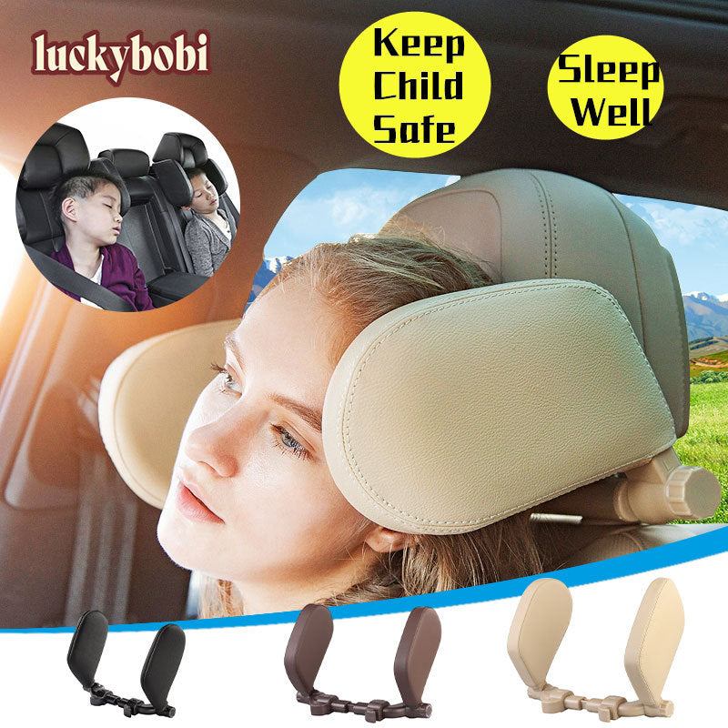 Car Seat Headrest Pillow – Neck & Travel Support for Kids & Adults