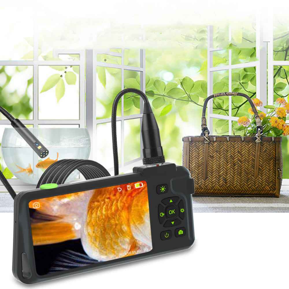 Portable Handheld Industrial Endoscope – 4.5 Inch Screen for Automotive & Pipeline Inspection